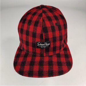 Shaw Park All Weather Goods Wool Flannel Hat SnapBack Baseball Cap Hunters Plaid